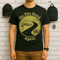 On The Road Again Vacation Camping Road Trip T-Shirt thumb 6