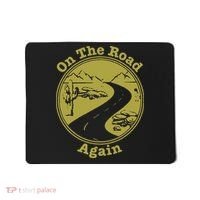 On The Road Again Vacation Camping Road Trip Mousepad thumb 0