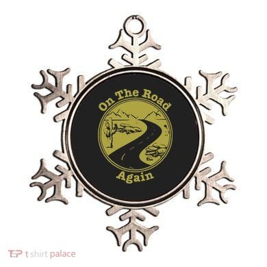 On The Road Again Vacation Camping Road Trip Ornament
