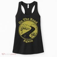 On The Road Again Vacation Camping Road Trip Women's Tank Top thumb 0