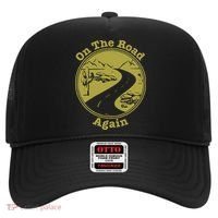 On The Road Again Vacation Camping Road Trip Hat thumb 0