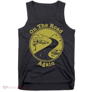 On The Road Again Vacation Camping Road Trip Tank Top