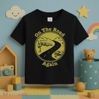 On The Road Again Vacation Camping Road Trip Toddler T-Shirt thumb 3