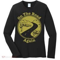 On The Road Again Vacation Camping Road Trip Women's Long Sleeve Shirt thumb 0