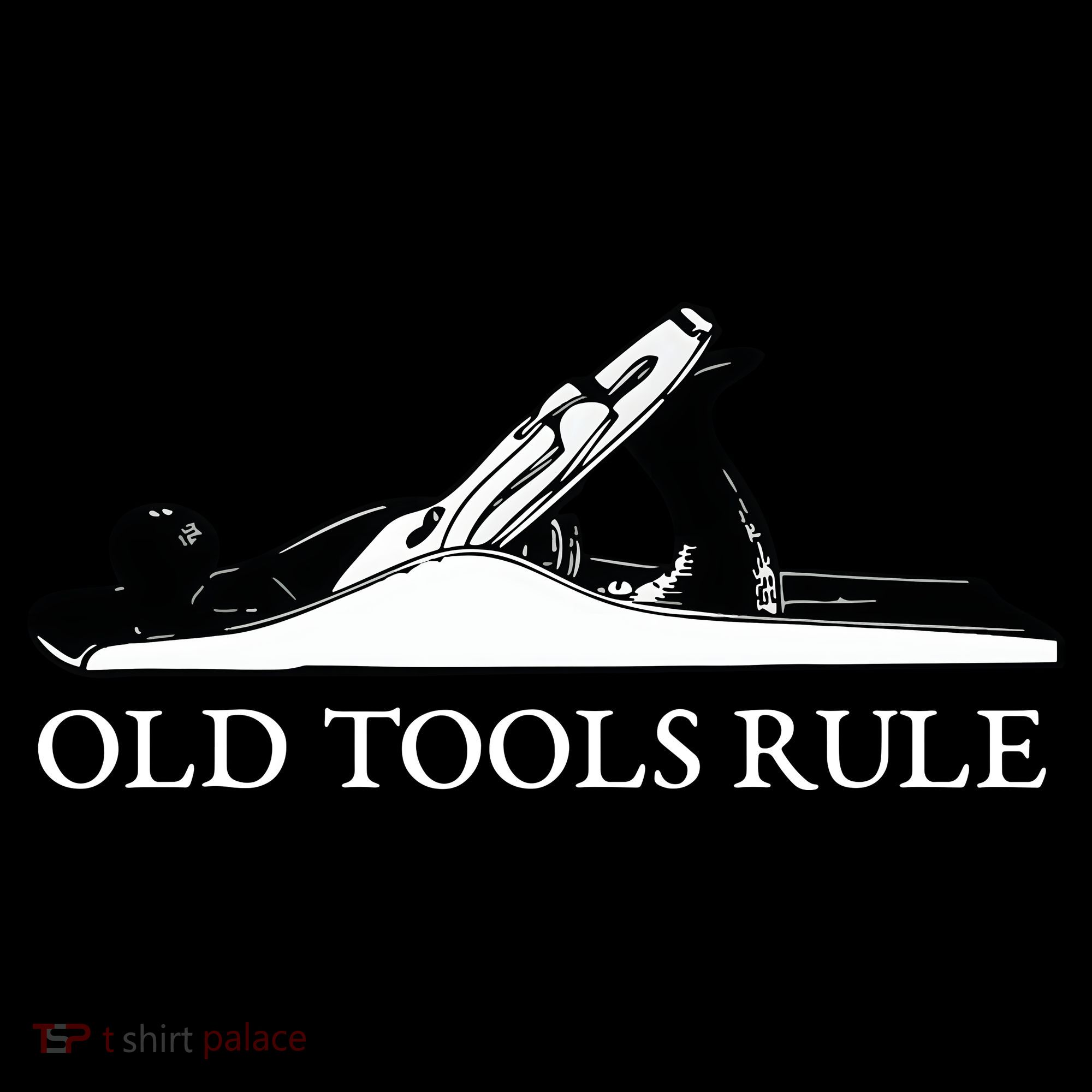 OLD TOOLS RULE HAND PLANE WOODWORKING MAN CAVE Women's Long Sleeve Shirt
