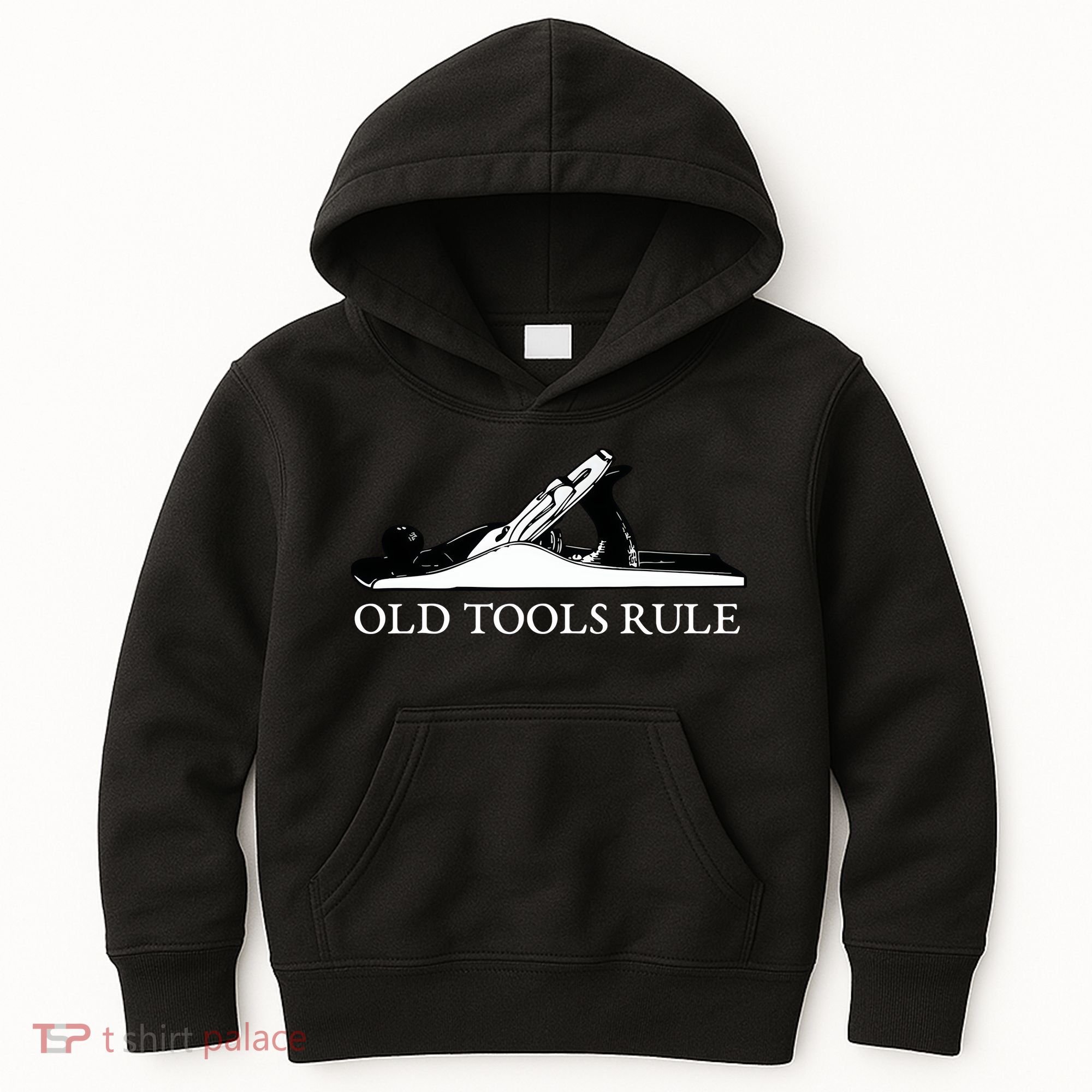 OLD TOOLS RULE HAND PLANE WOODWORKING MAN CAVE Kids Hoodie