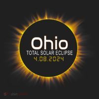 Ohio Total Solar Eclipse April 8 2024 Women's Sweatshirt thumb 2