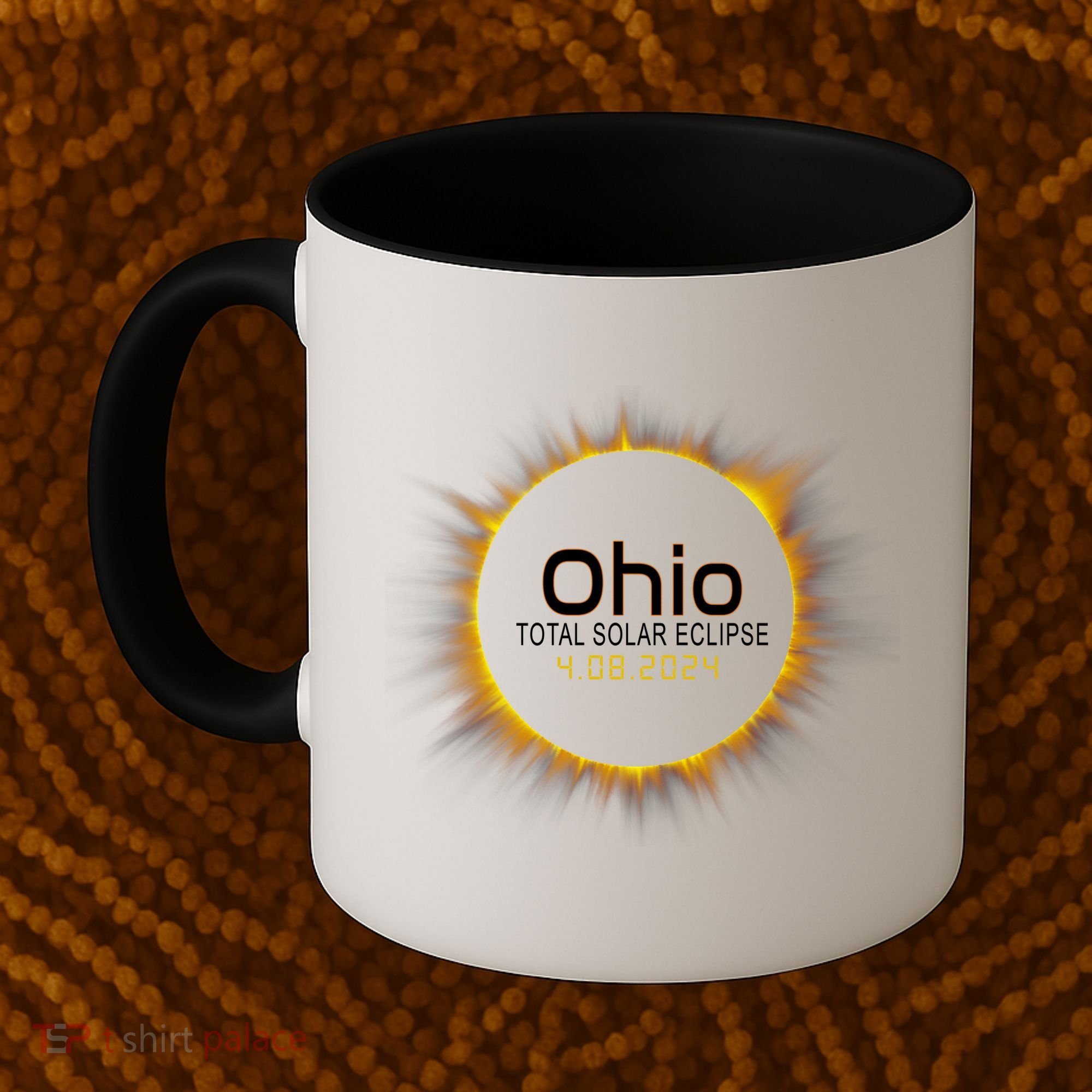 Ohio Total Solar Eclipse April 8 2024 Coffee Mug