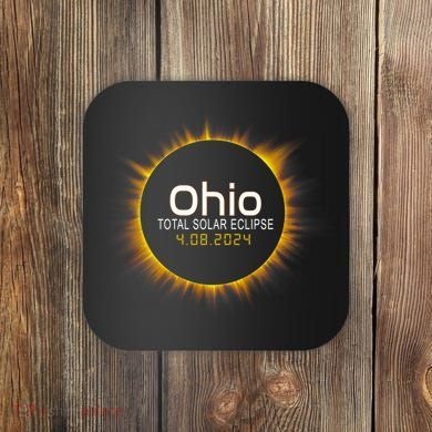 Ohio Total Solar Eclipse April 8 2024 Coaster