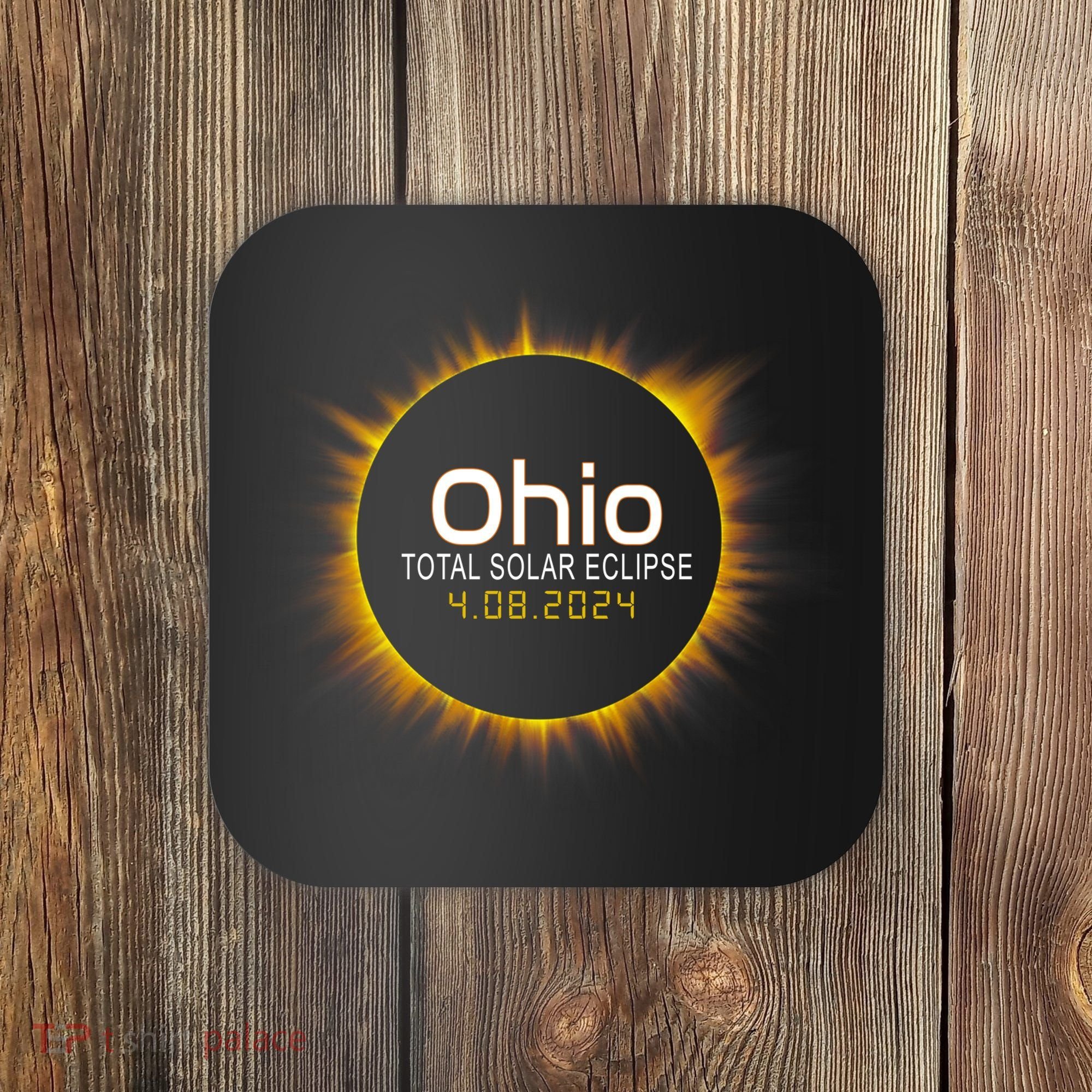 Ohio Total Solar Eclipse April 8 2024 Coaster