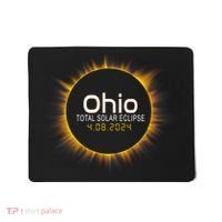 Ohio Total Solar Eclipse April 8 2024 Mousepad thumb 0
