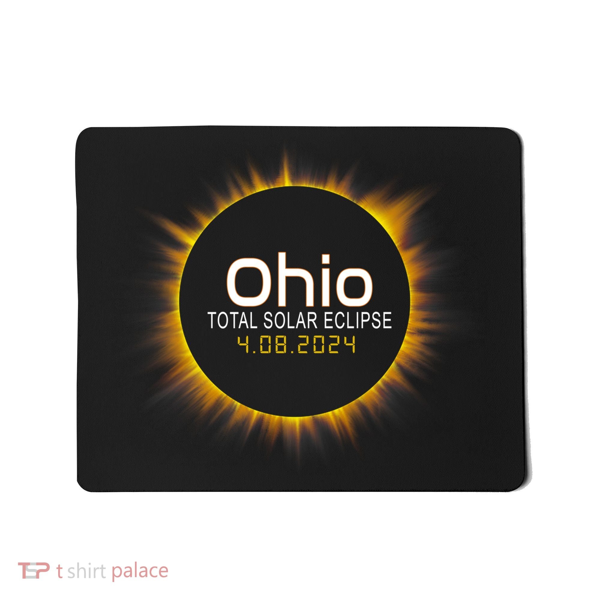 Ohio Total Solar Eclipse April 8 2024 Mousepad
