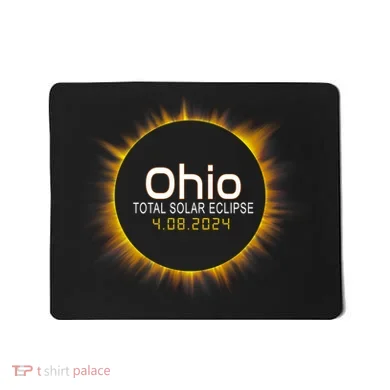 Ohio Total Solar Eclipse April 8 2024 Mousepad