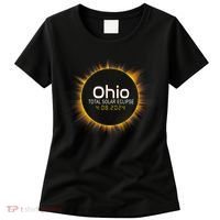 Ohio Total Solar Eclipse April 8 2024 Women's T-Shirt thumb 0