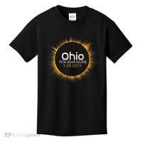 Ohio Total Solar Eclipse April 8 2024 Kids T-Shirt thumb 0