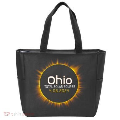 Ohio Total Solar Eclipse April 8 2024 Tote Bag