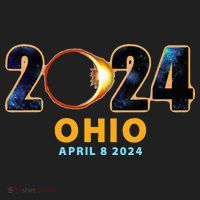 Ohio Total Solar Eclipse 2024 Women's Sweatshirt thumb 2