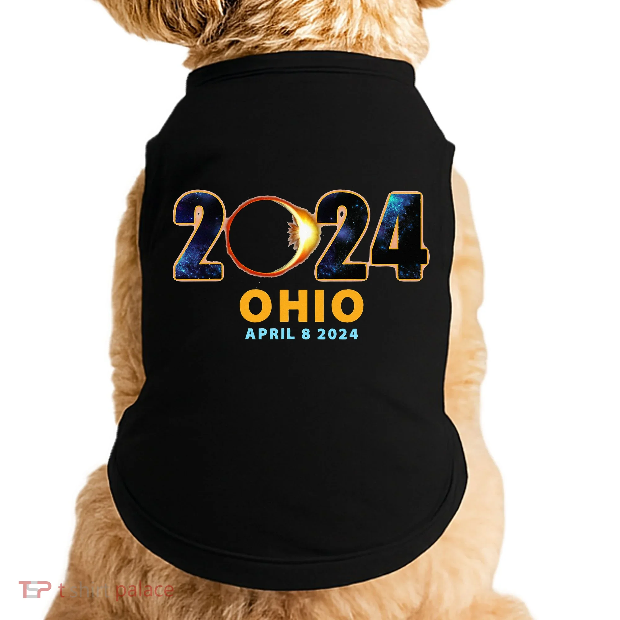 Ohio Total Solar Eclipse 2024 Doggie Tank