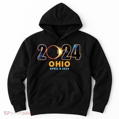 Ohio Total Solar Eclipse 2024 Hoodie