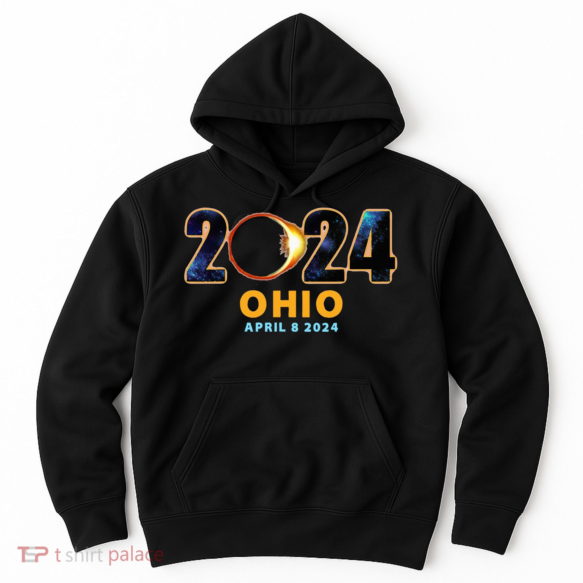 Ohio Total Solar Eclipse 2024 Hoodie