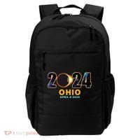 Ohio Total Solar Eclipse 2024 Backpack thumb 0