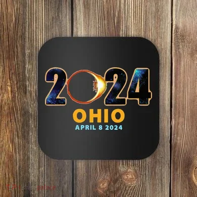 Ohio Total Solar Eclipse 2024 Coaster