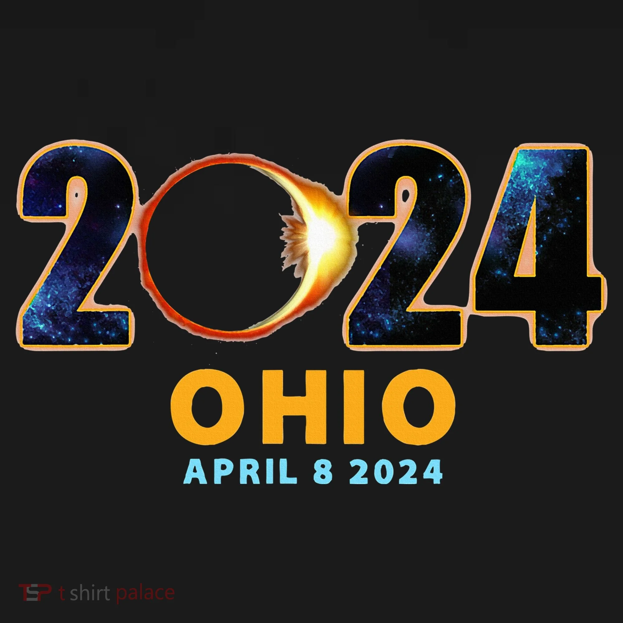 Ohio Total Solar Eclipse 2024 Coaster