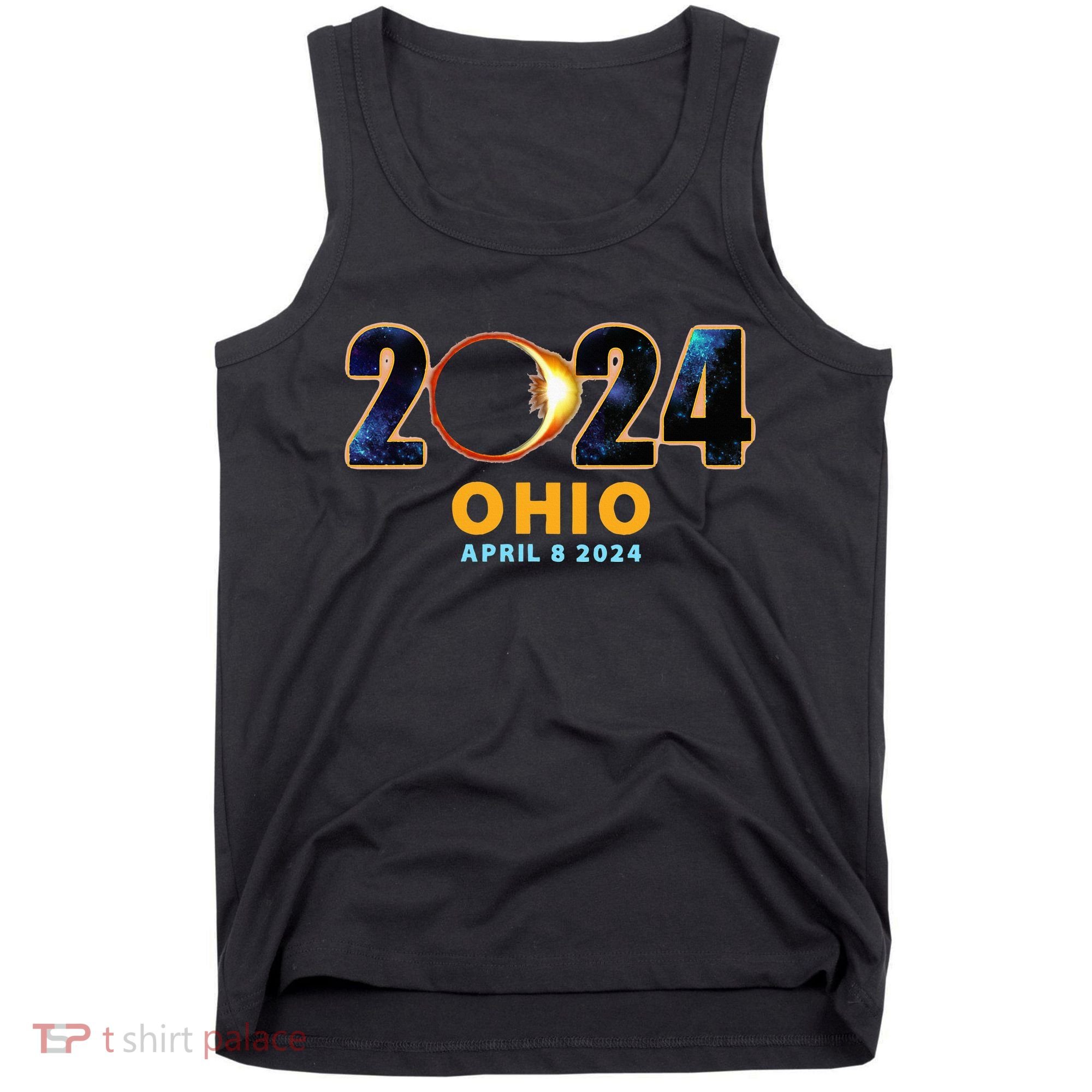 Ohio Total Solar Eclipse 2024 Tank Top