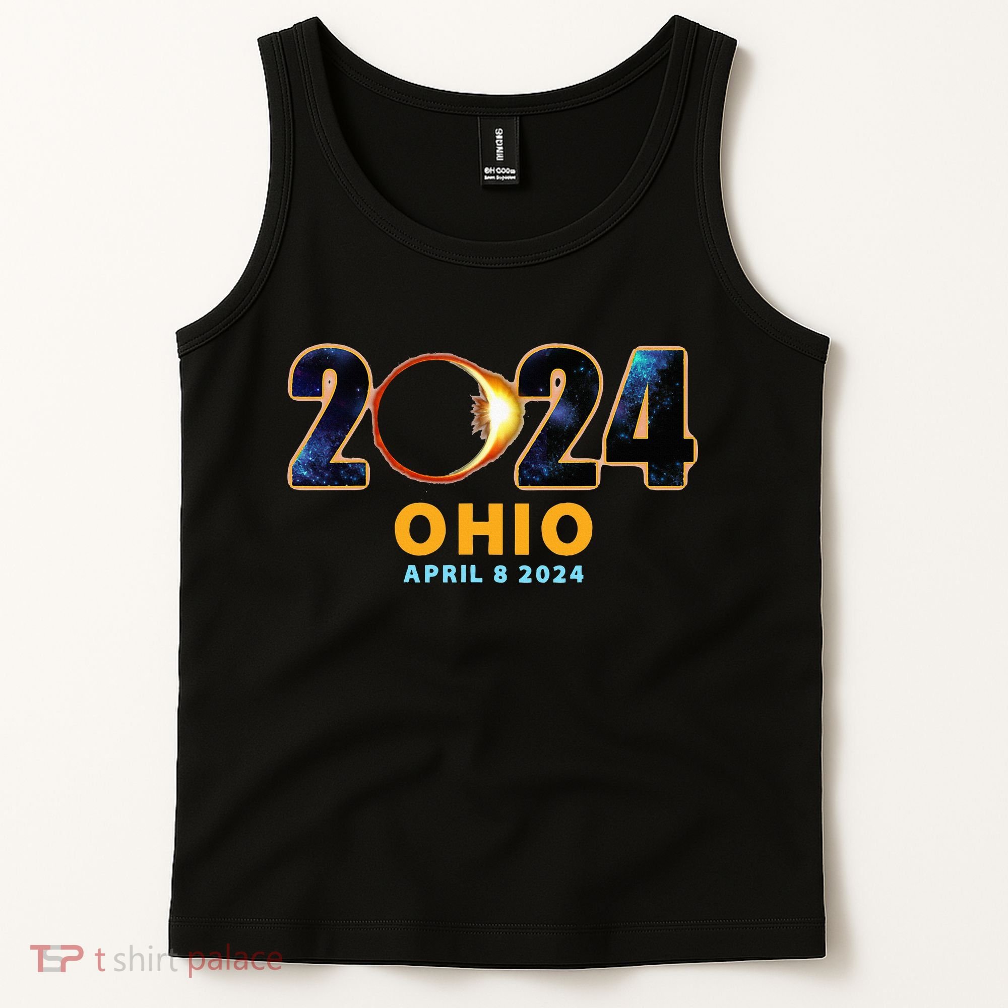 Ohio Total Solar Eclipse 2024 Tank Top