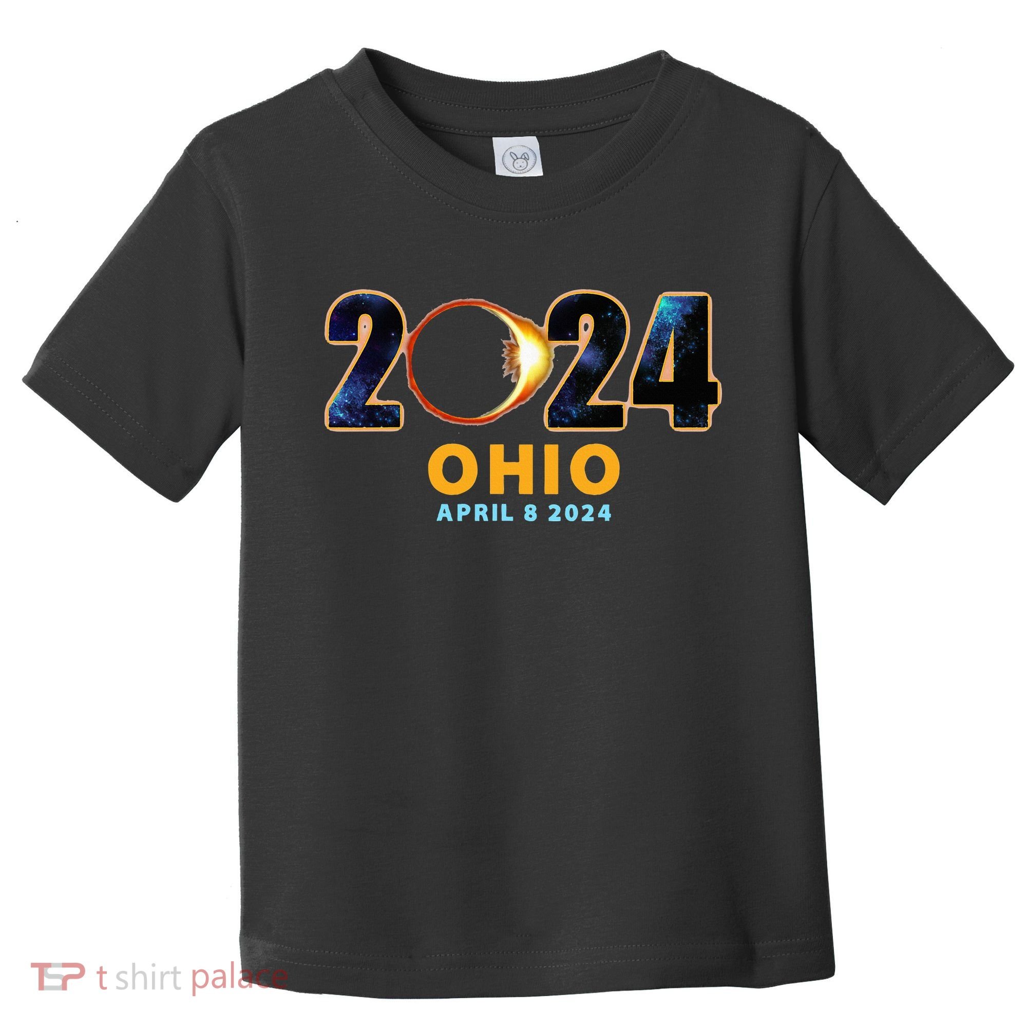 Ohio Total Solar Eclipse 2024 Toddler T-Shirt
