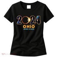 Ohio Total Solar Eclipse 2024 Women's T-Shirt thumb 0