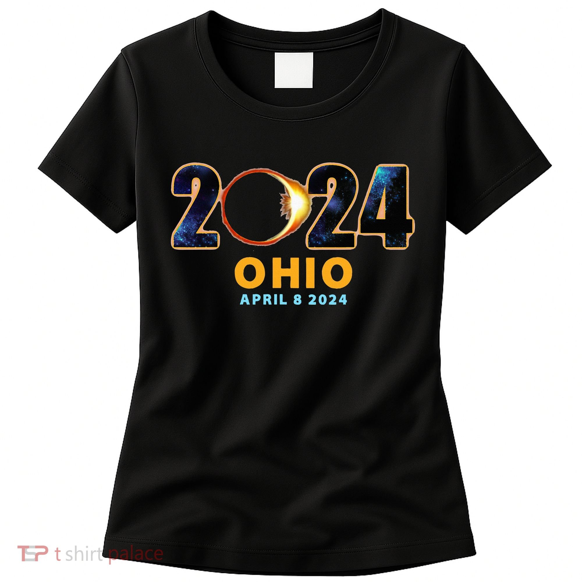Ohio Total Solar Eclipse 2024 Women's T-Shirt