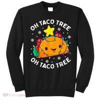 Oh Taco Tree Christmas Cute Xmas Mexican Food Lover Sweatshirt thumb 0