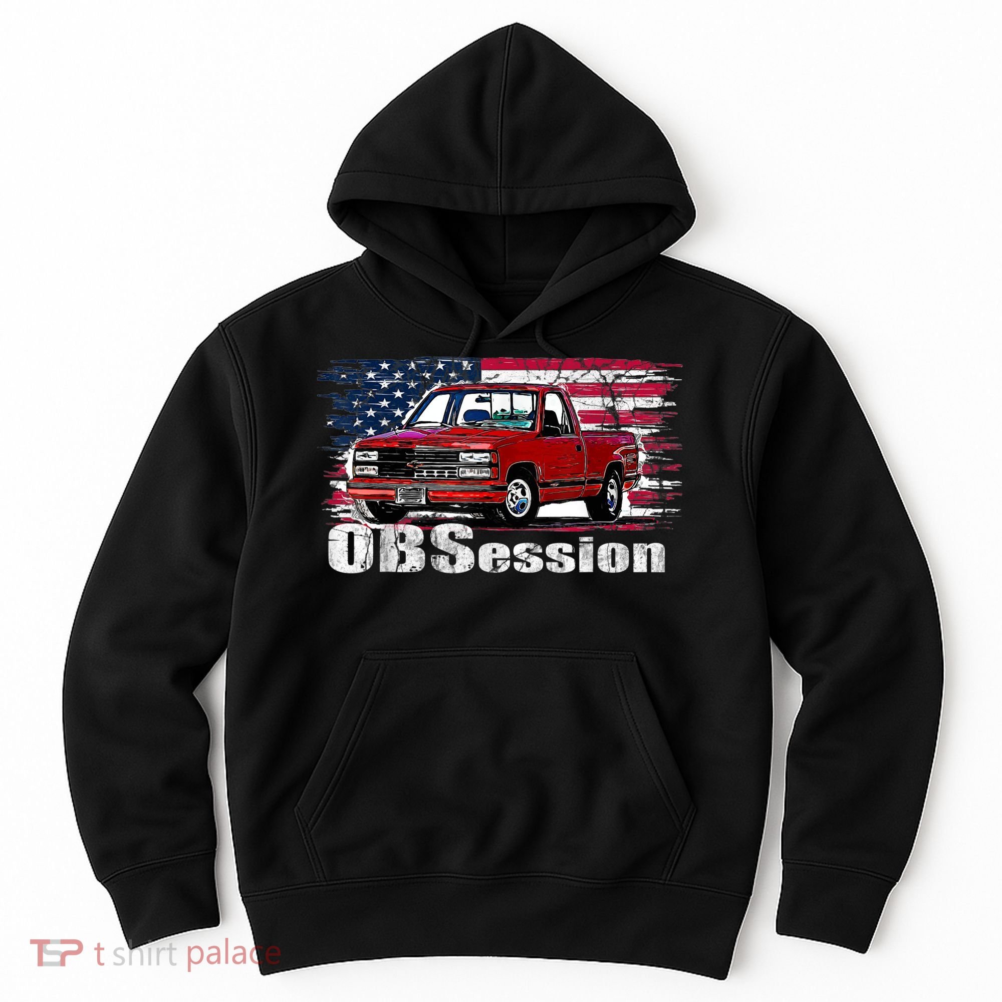 OBS Truck Troka Old School Pickup Low Rider Hoodie