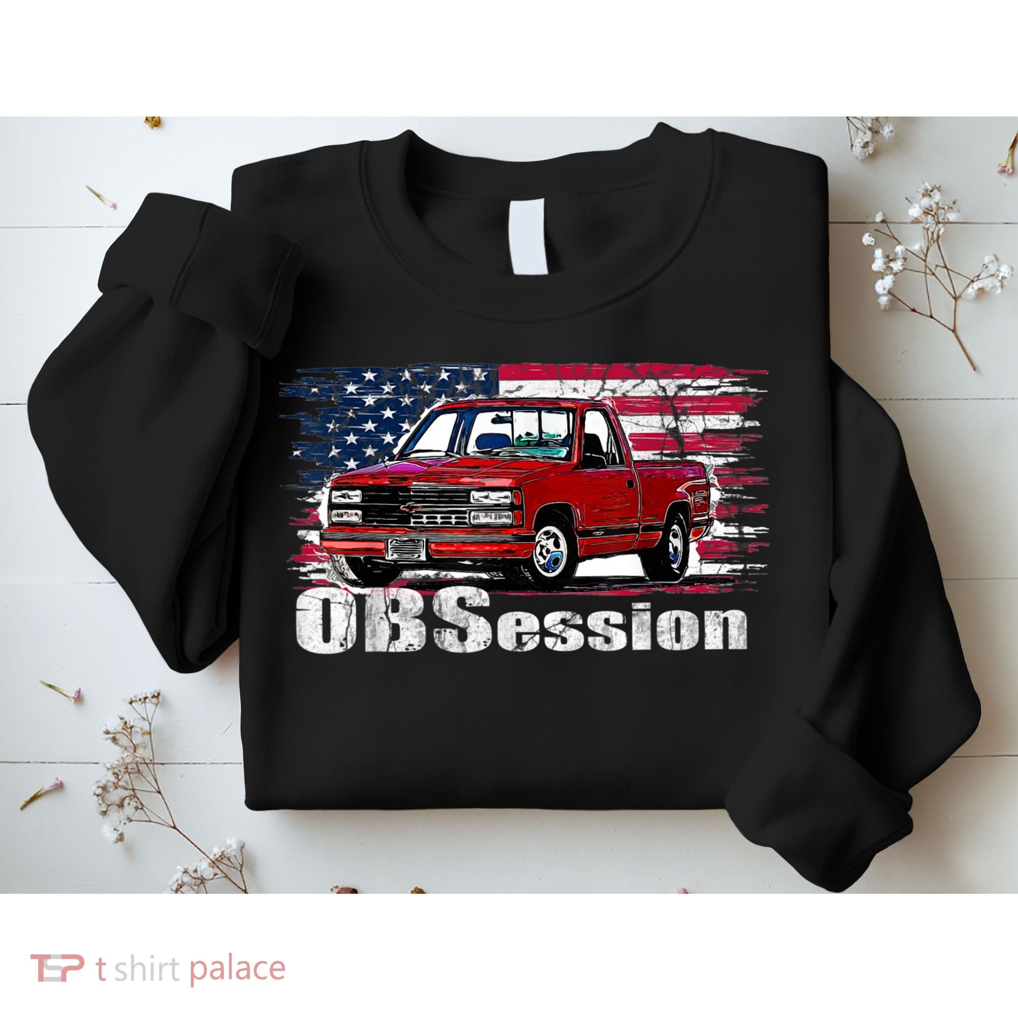 OBS Truck Troka Old School Pickup Low Rider Sweatshirt