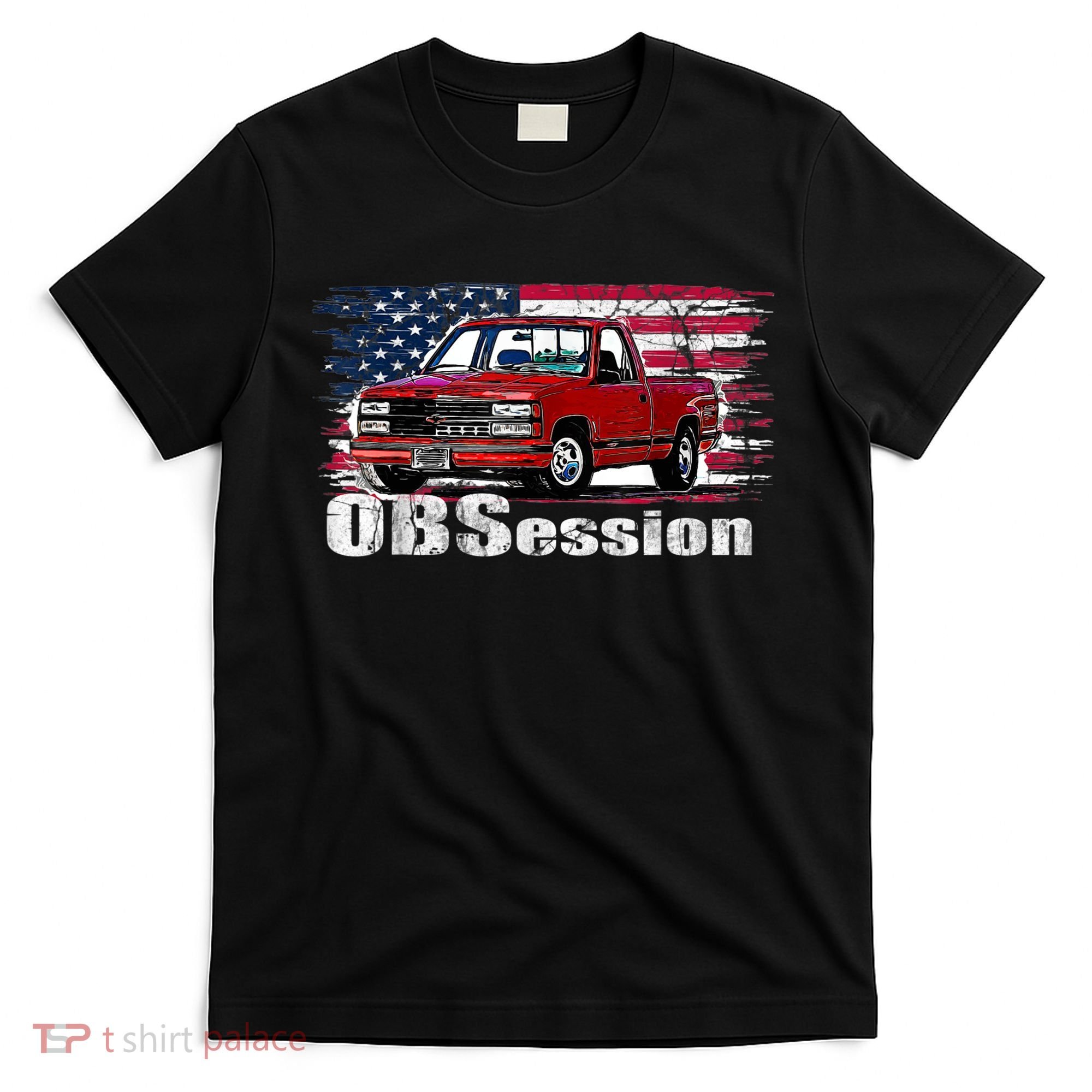 OBS Truck Troka Old School Pickup Low Rider T-Shirt