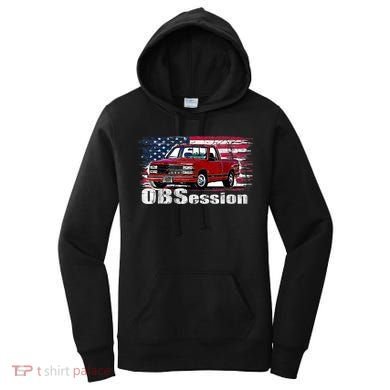 OBS Truck Troka Old School Pickup Low Rider Women's Hoodie