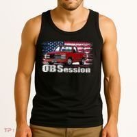 OBS Truck Troka Old School Pickup Low Rider Tank Top thumb 3