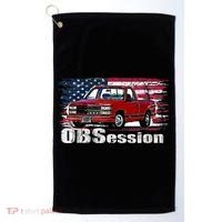 OBS Truck Troka Old School Pickup Low Rider Golf Towel thumb 0