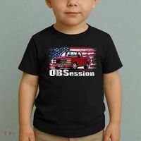 OBS Truck Troka Old School Pickup Low Rider Toddler T-Shirt thumb 2