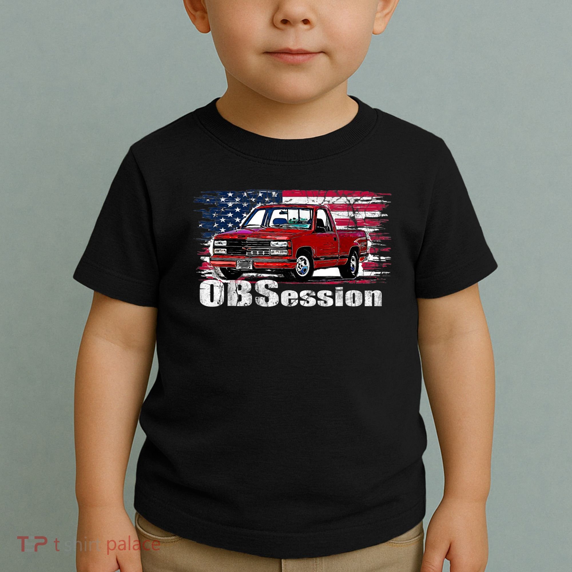 OBS Truck Troka Old School Pickup Low Rider Toddler T-Shirt
