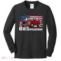 OBS Truck Troka Old School Pickup Low Rider Kids Long Sleeve Shirt thumb 0