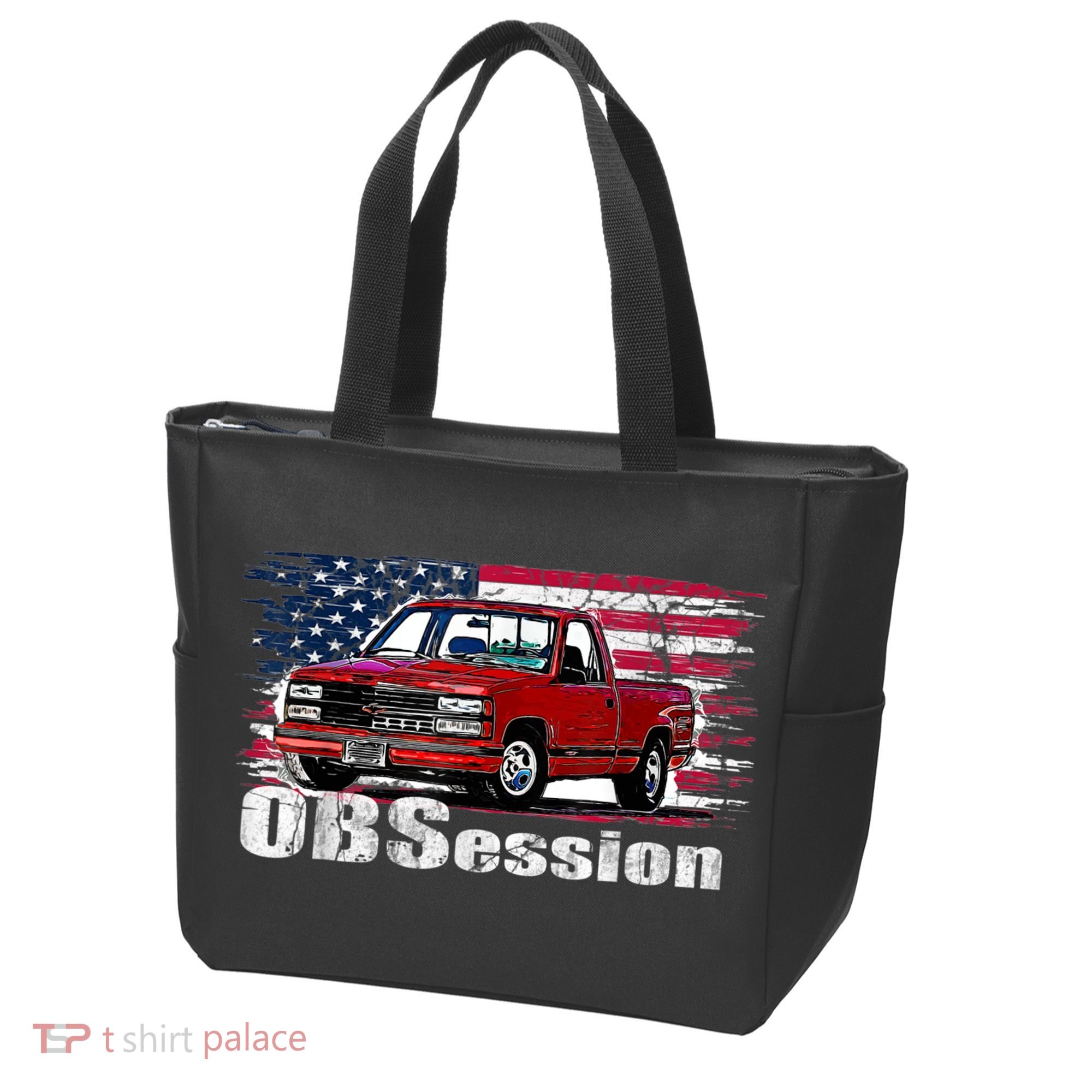 OBS Truck Troka Old School Pickup Low Rider Tote Bag