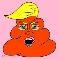 Orange Turd TrumpS Lawyer Called Him Coaster thumb 2
