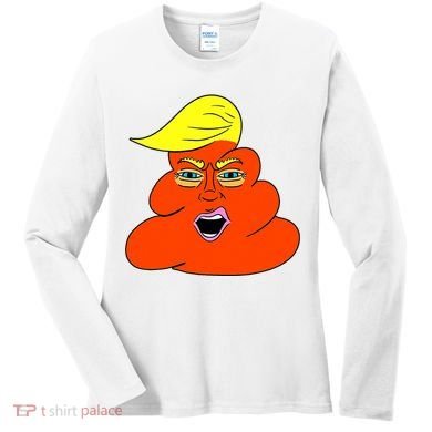 Orange Turd TrumpS Lawyer Called Him Women's Long Sleeve Shirt