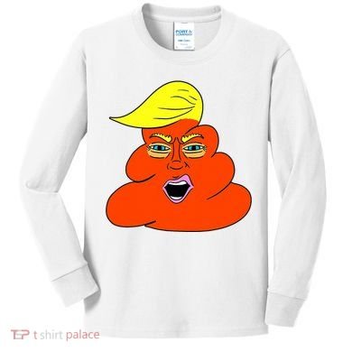 Orange Turd TrumpS Lawyer Called Him Kids Long Sleeve Shirt
