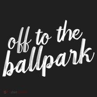 Off To The Ballpark Game Day Vibes Softball Baseball Gift Beanie thumb 2