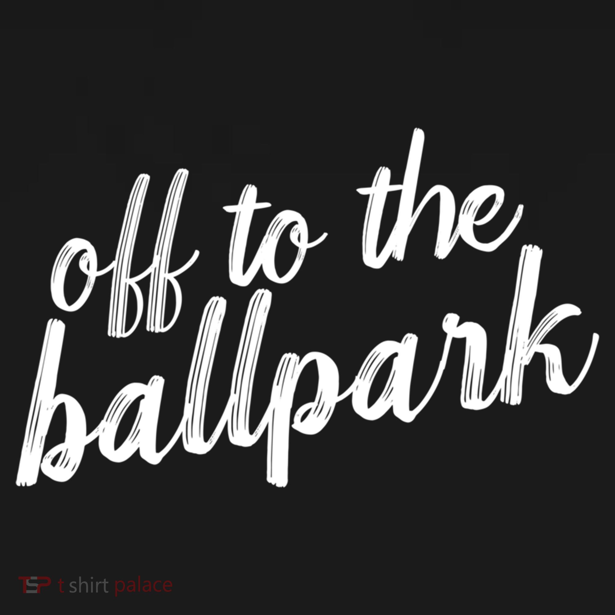 Off To The Ballpark Game Day Vibes Softball Baseball Gift Women's Hoodie