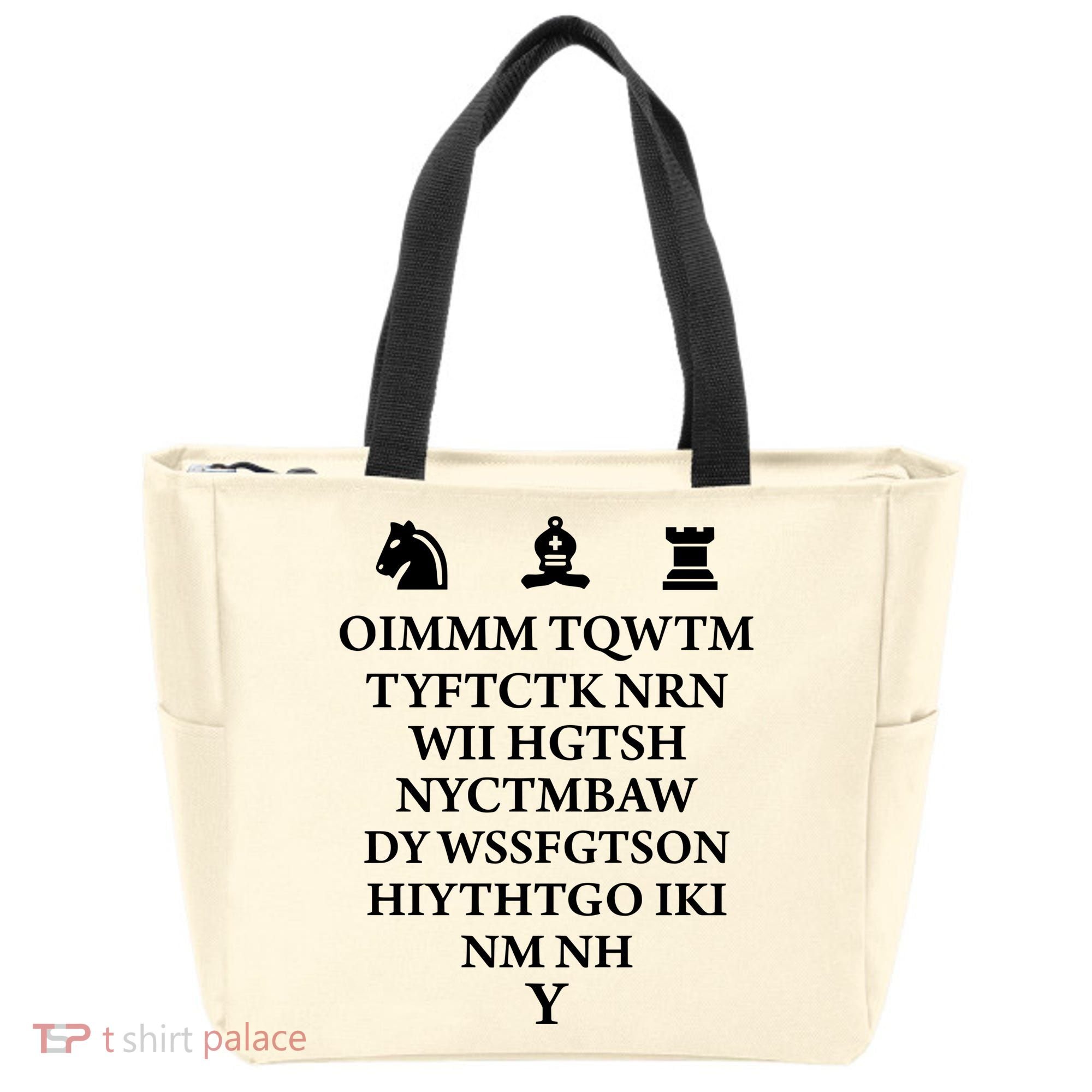 Oimmm Tqwtm Tyftctk Nrn Wii Hgtsh Tote Bag