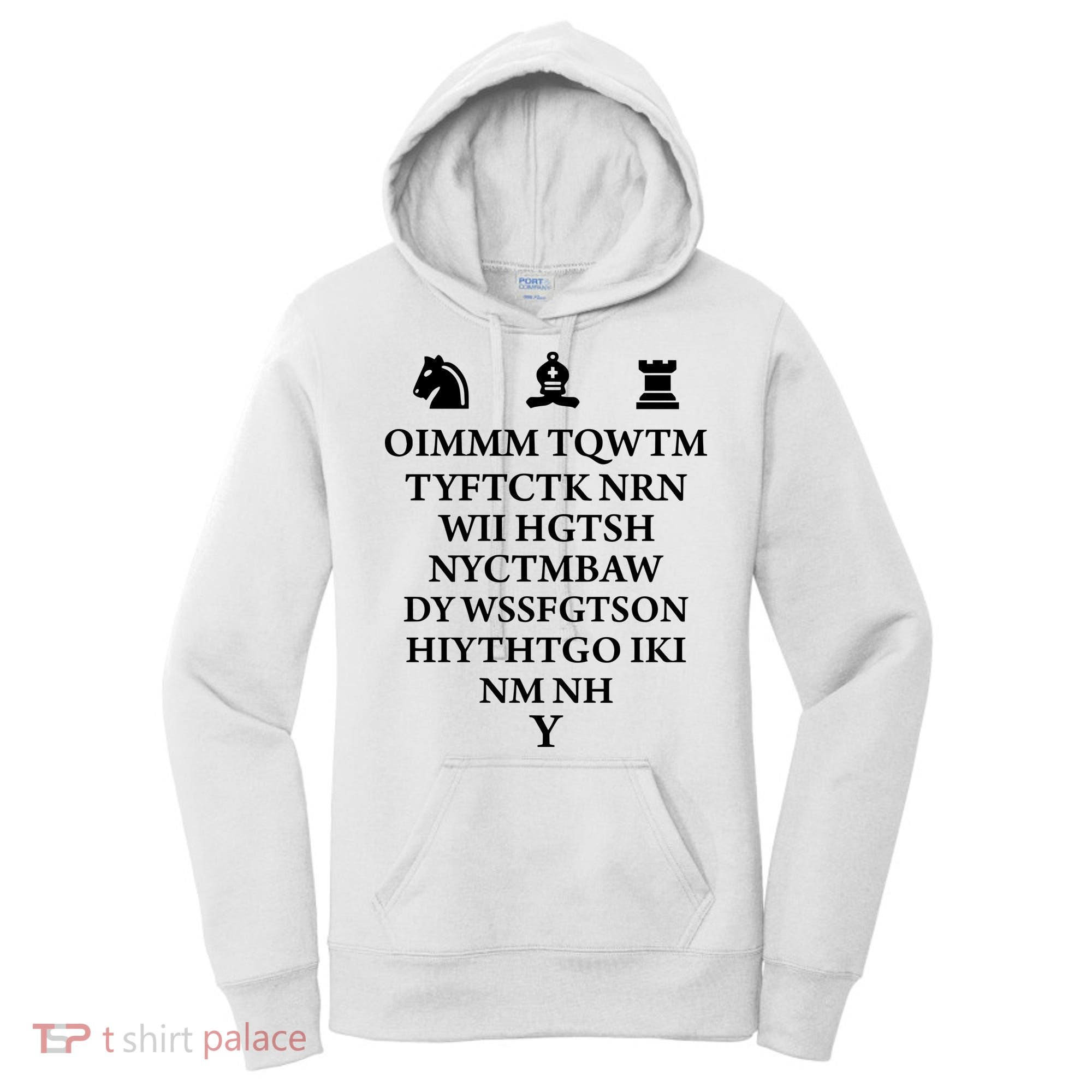 Oimmm Tqwtm Tyftctk Nrn Wii Hgtsh Women's Hoodie